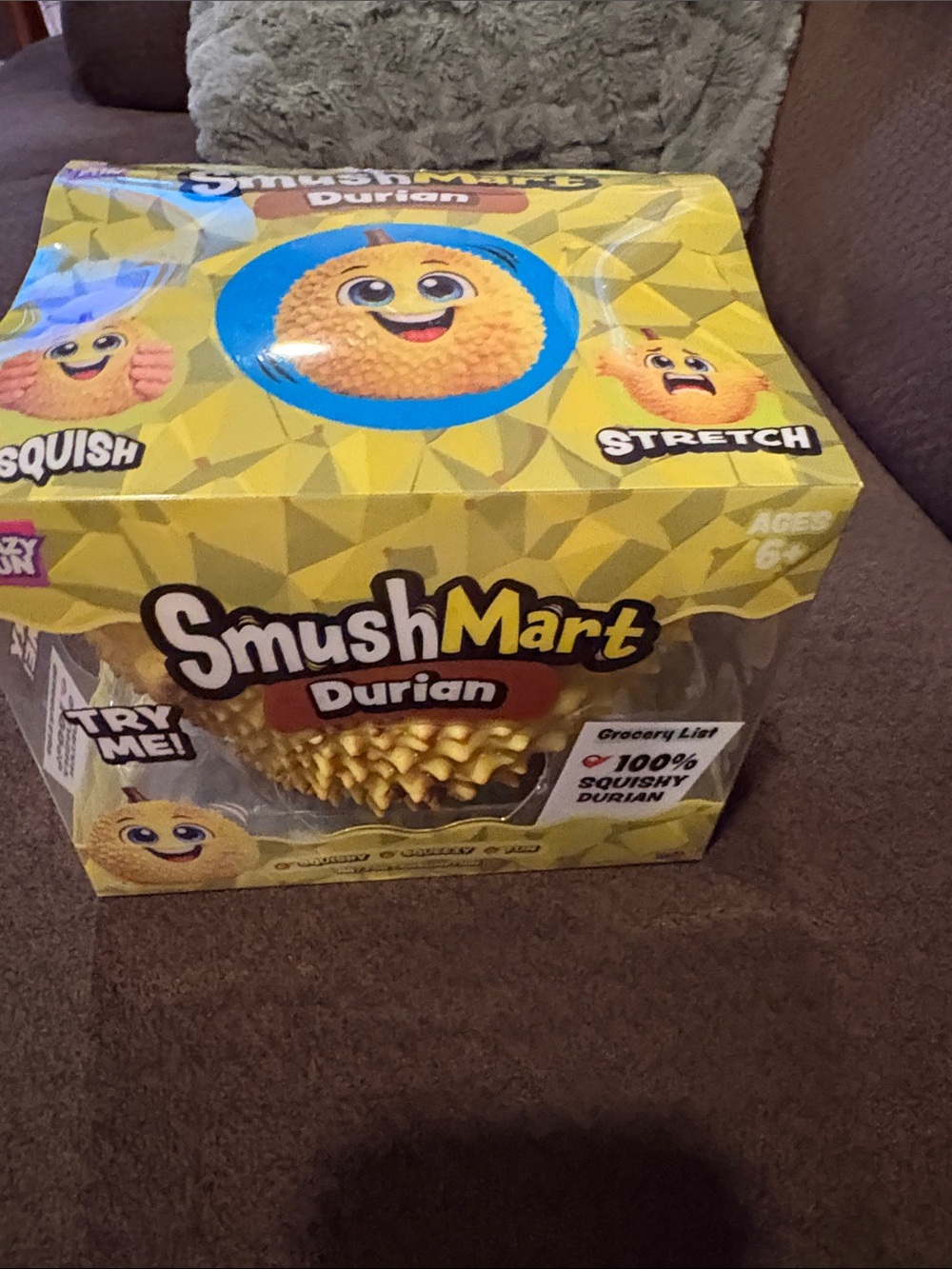 SmushMart Durian Squishy Plush - Yellow RMS